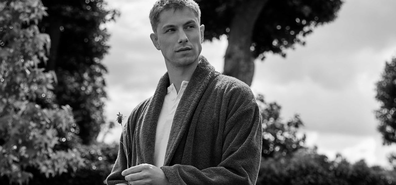 Deze warme badjas is favoriet bij heren!