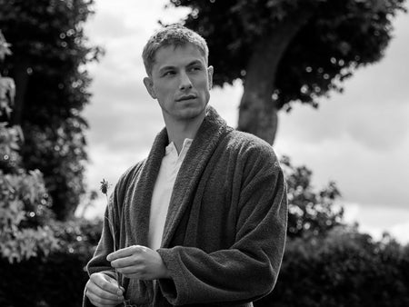 Deze warme badjas is favoriet bij heren!