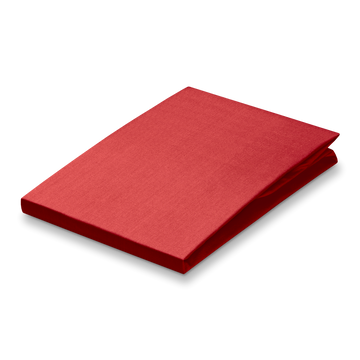 PERCALE lakens glad | red PERCALE lakens glad | red