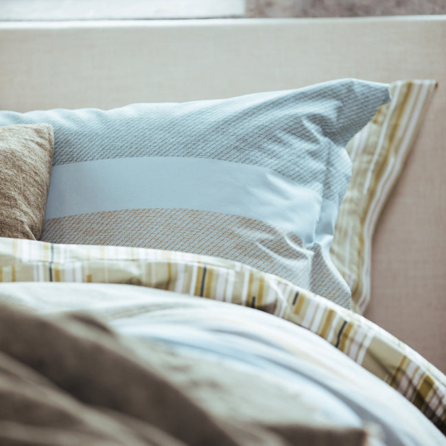 GREEN SHOOT dekbedovertrek | smoke green GREEN SHOOT dekbedovertrek | smoke green