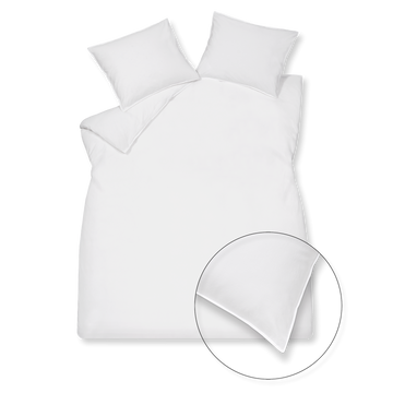 WASHED COTTON dekbedovertrek | white WASHED COTTON dekbedovertrek | white