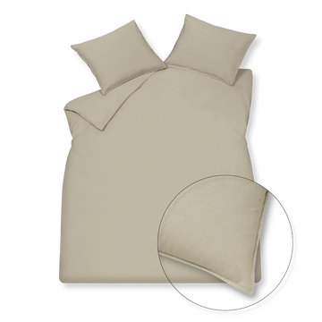 WASHED COTTON dekbedovertrek | stone WASHED COTTON dekbedovertrek | stone