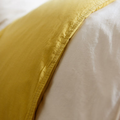 WASHED COTTON dekbedovertrek XL | cream tan WASHED COTTON dekbedovertrek XL | cream tan