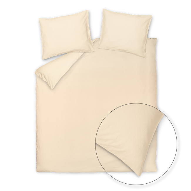 Cotton Breeze dekbedovertrekset | bleached sand Cotton Breeze dekbedovertrekset | bleached sand