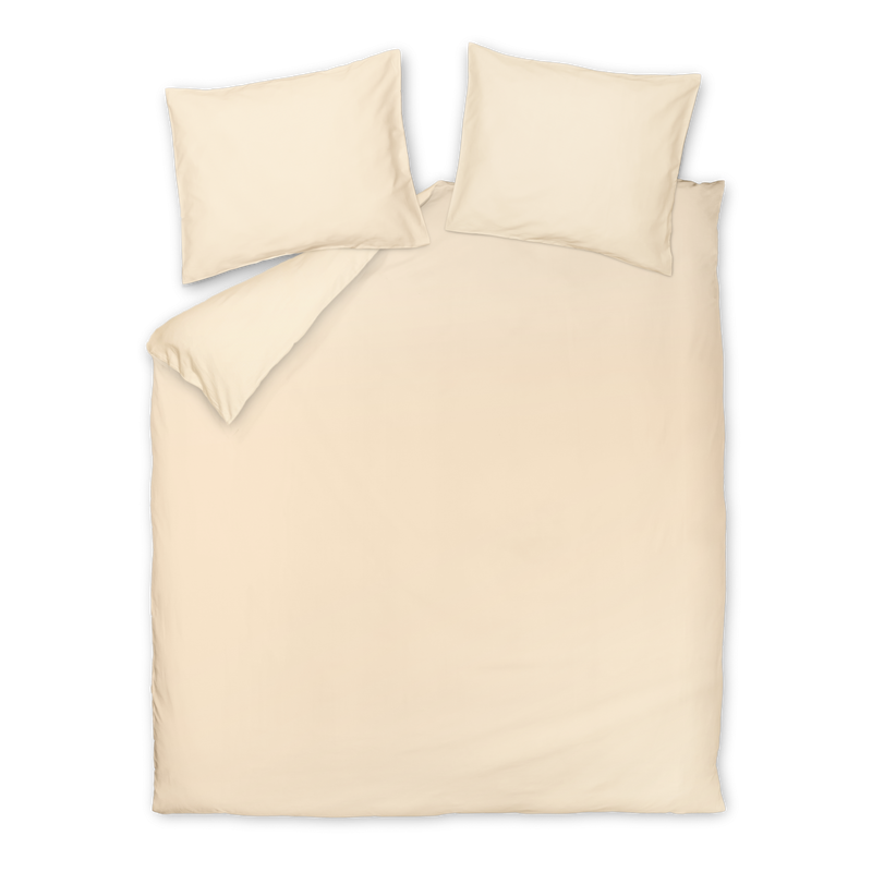 Cotton Breeze dekbedovertrekset | bleached sand