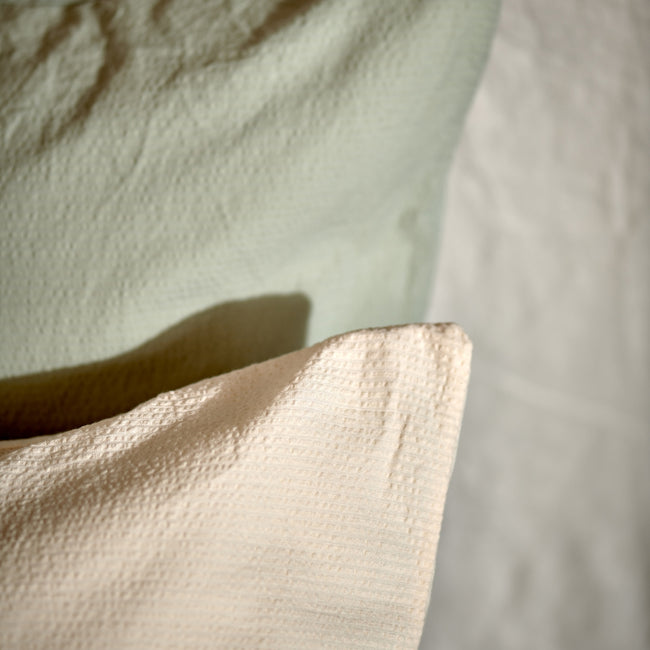 Cotton Breeze dekbedovertrekset | smoke green Cotton Breeze dekbedovertrekset | smoke green