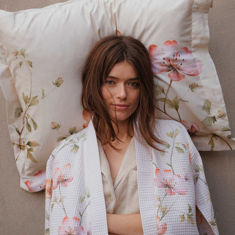 BLOSSOM BREEZE dekbedovertrekset | cream tan