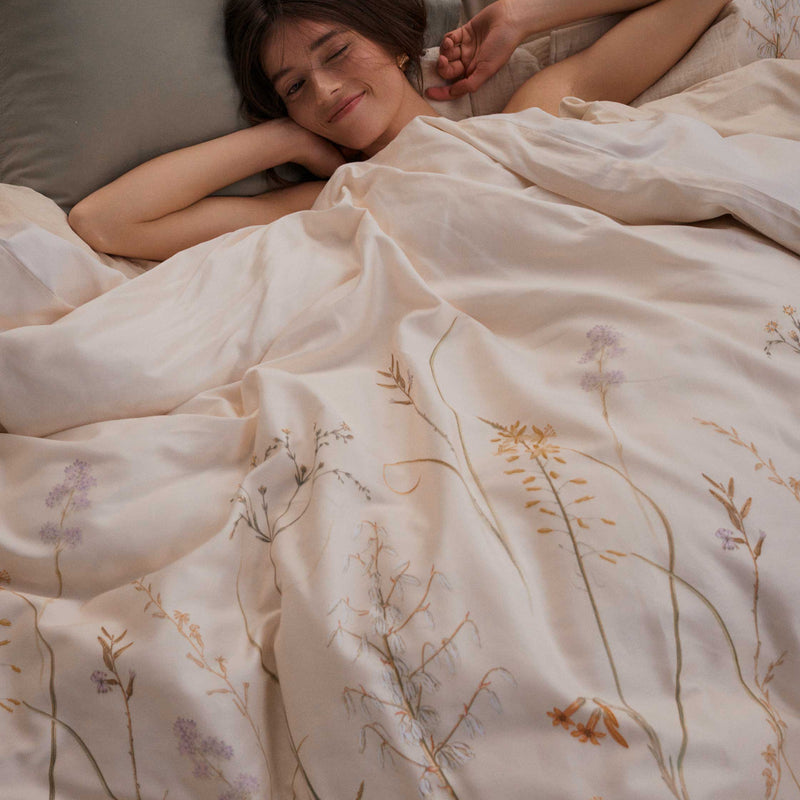 SOOTHING DREAMS XL dekbedovertrekset | sand