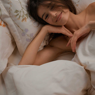 SOOTHING DREAMS dekbedovertrekset | sand SOOTHING DREAMS dekbedovertrekset | sand