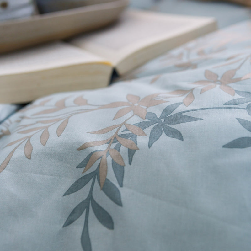 FRIZZLE dekbedovertrek | pearl blue