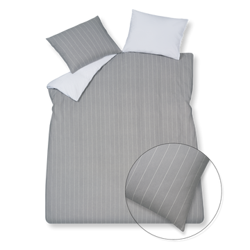 HOME PUGLIA percale | grey HOME PUGLIA percale | grey