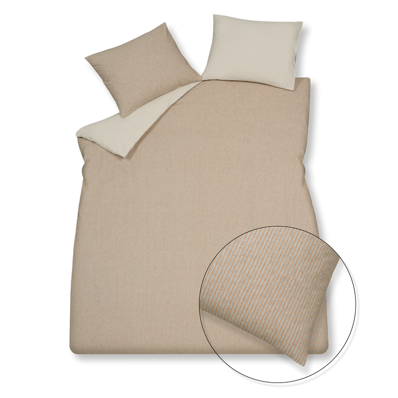 HOME TRENTO XL dekbedovertrekset | rusty brown