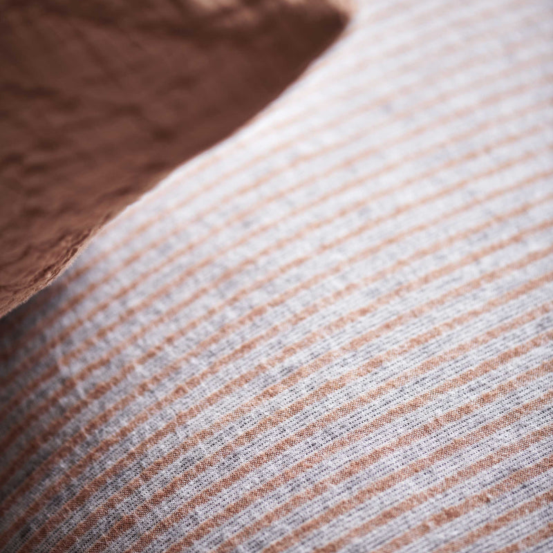 HOME TRENTO XL dekbedovertrekset | rusty brown