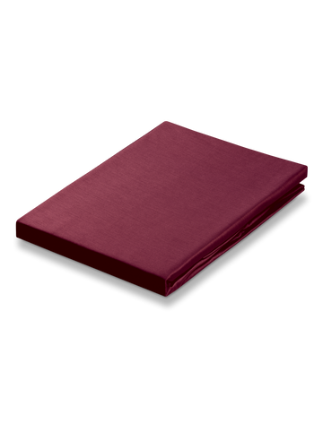 SATIJN hoeslaken | bordeaux SATIJN hoeslaken | bordeaux