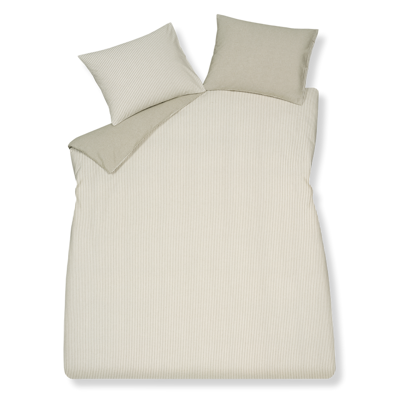 HOME SALERNO dekbedovertrekset | sage green