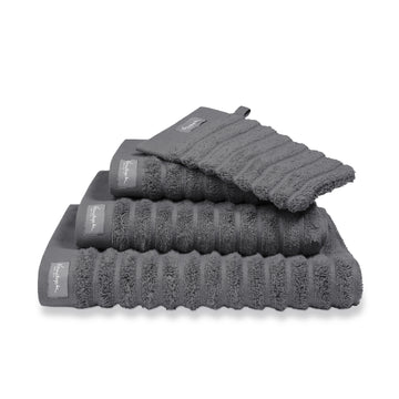 HOME TOWEL WAVE | dark grey HOME TOWEL WAVE | dark grey