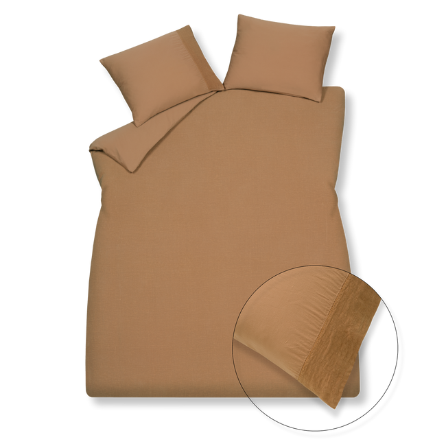 PURE 07 dekbedovertrek | toffee PURE 07 dekbedovertrek | toffee