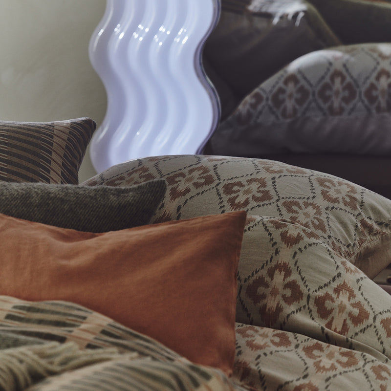 PURE 74 dekbedovertrek | stone