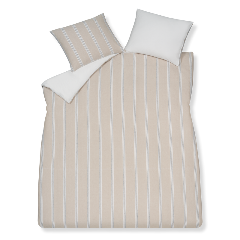 PURE 91 XL dekbedovertrekset | stone