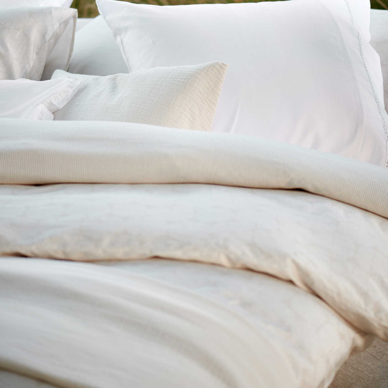 PURITY SORRENTO XL dekbedovertrekset | white