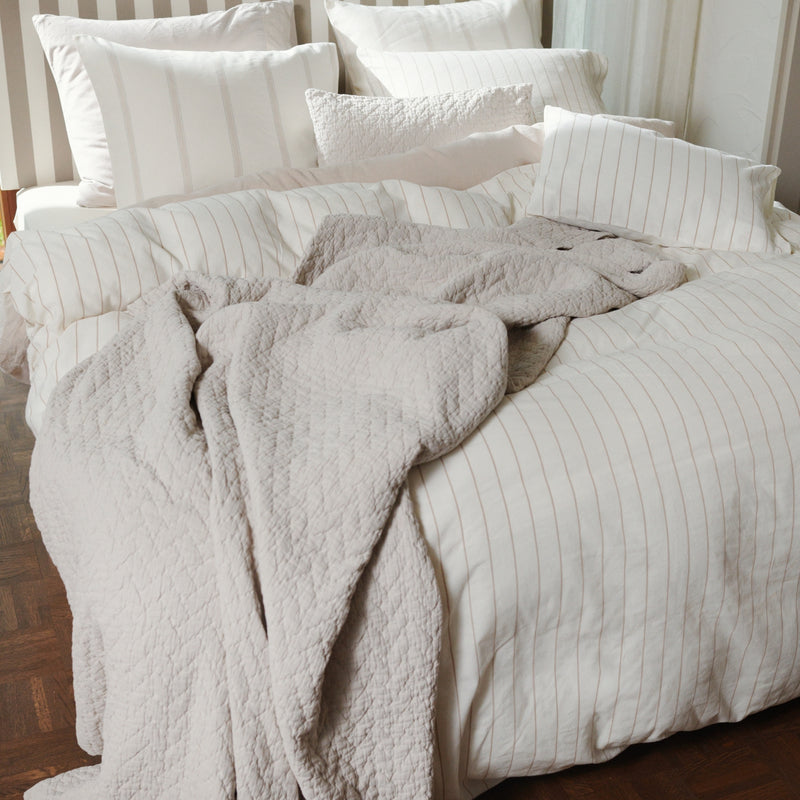 PURE HORIZON XL dekbedovertrekset | offwhite