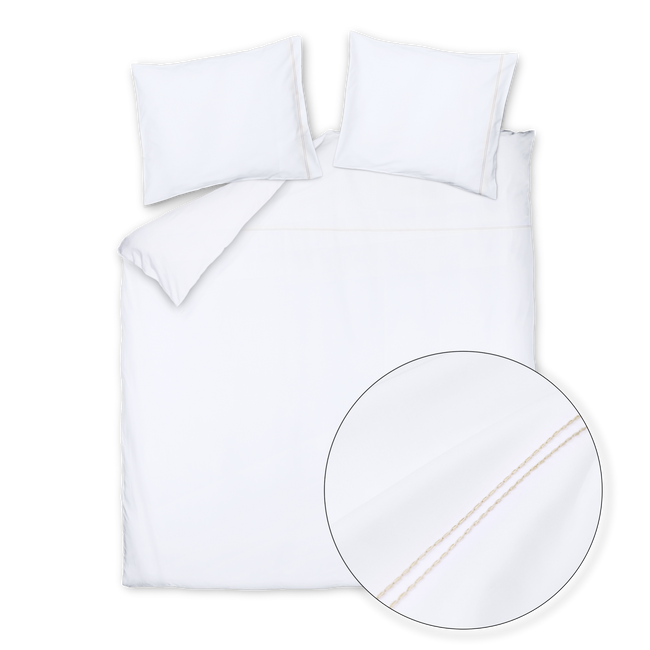 PURITY TORINO dekbedovertrekset | white PURITY TORINO dekbedovertrekset | white