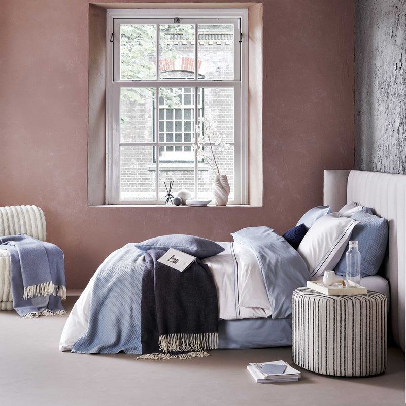 PURITY 87 XL dekbedovertrekset | dusty blue