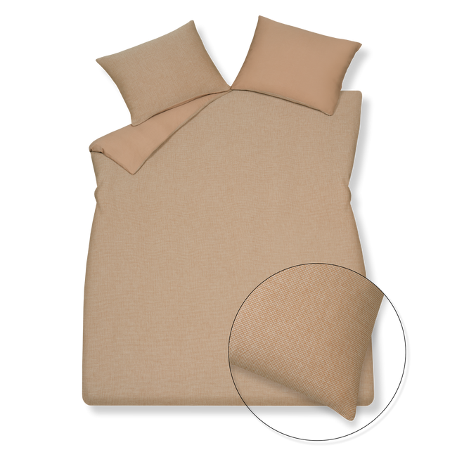 Pure 85 XL dekbedovertrekset | praline Pure 85 XL dekbedovertrekset | praline