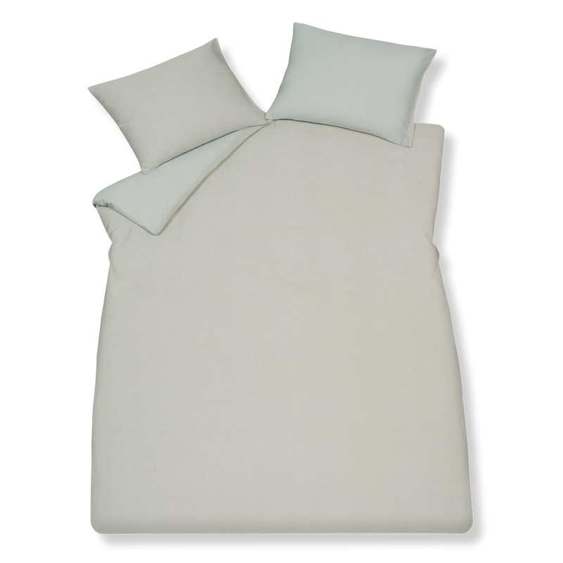 Pure 85 dekbedovertrekset | pearl blue