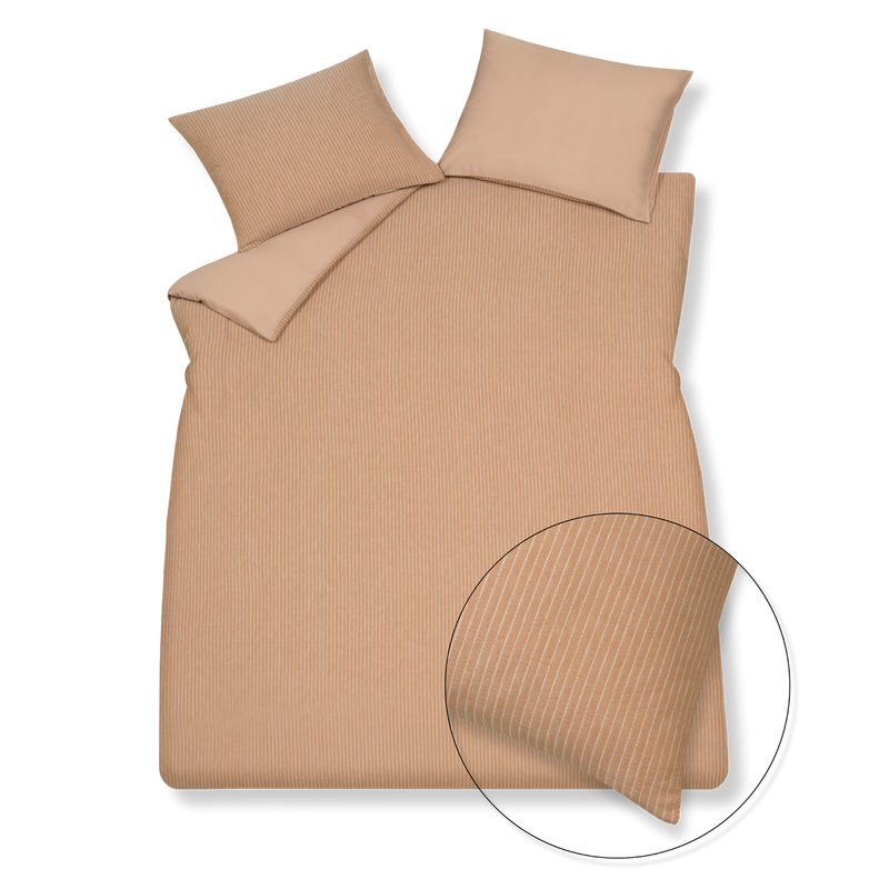 Pure 86 XL dekbedovertrekset | praline