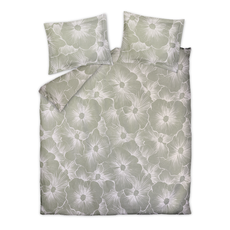 BLOOMLINE XL dekbedovertrekset | pistache