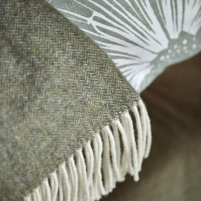 BLOOMLINE XL dekbedovertrekset | pistache BLOOMLINE XL dekbedovertrekset | pistache