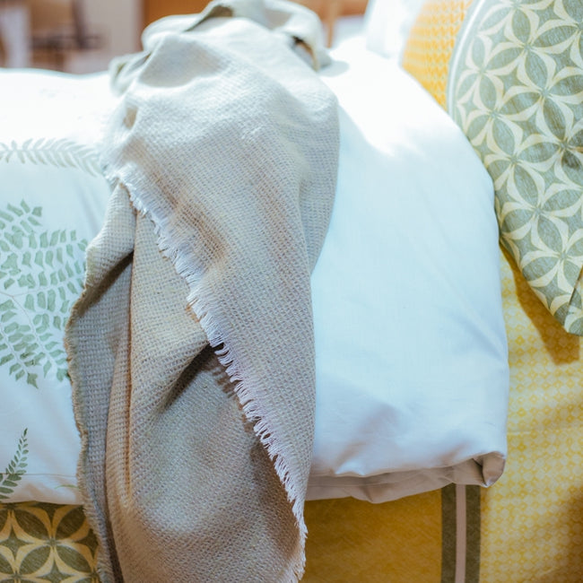 STARLET dekbedovertrek | smoke green STARLET dekbedovertrek | smoke green