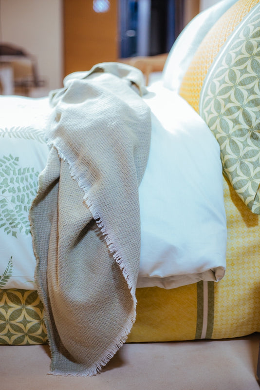 STARLET dekbedovertrek | smoke green