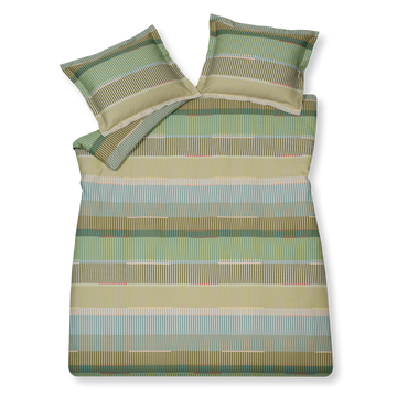 OPTIMIST dekbedovertrekset | smoke green OPTIMIST dekbedovertrekset | smoke green