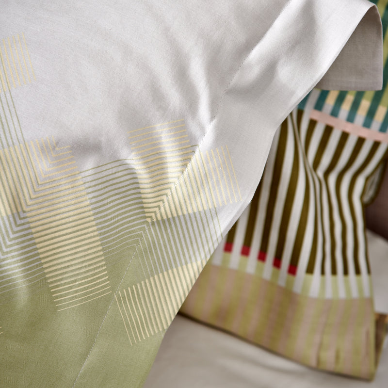 OPTIMIST dekbedovertrekset | smoke green