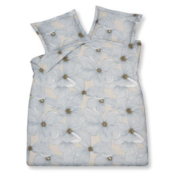 MOONFLOWER dekbedovertrekset | stone MOONFLOWER dekbedovertrekset | stone