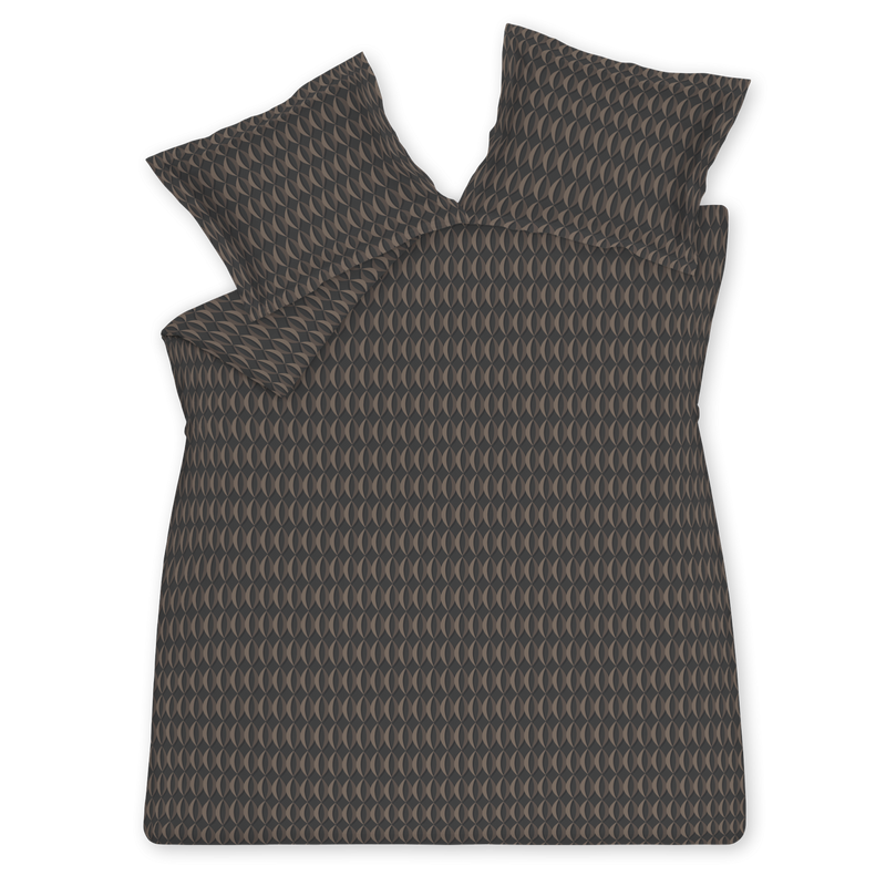 BOUNCING dekbedovertrek | off black