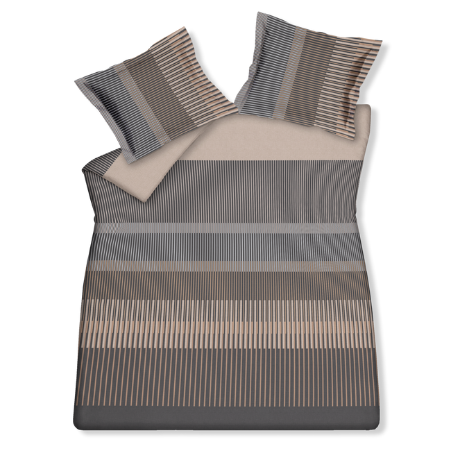 WANDER dekbedovertrek | off black WANDER dekbedovertrek | off black