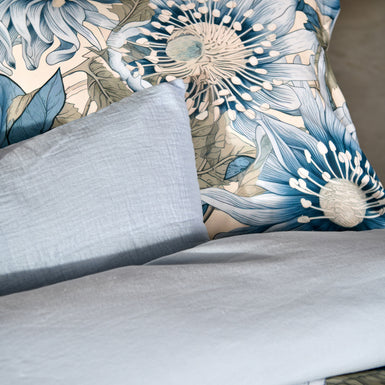 BLUE WANDER dekbedovertrekset | pearl blue BLUE WANDER dekbedovertrekset | pearl blue