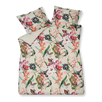 FLOWER MIX dekbedovertrekset | cream tan FLOWER MIX dekbedovertrekset | cream tan