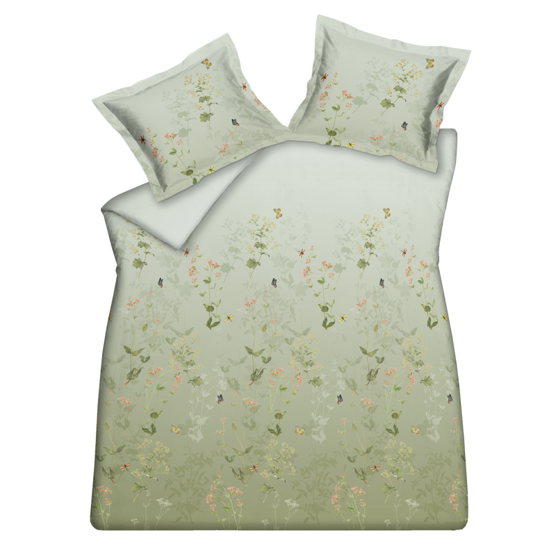 GARDENIA dekbedovertrekset | smoke green