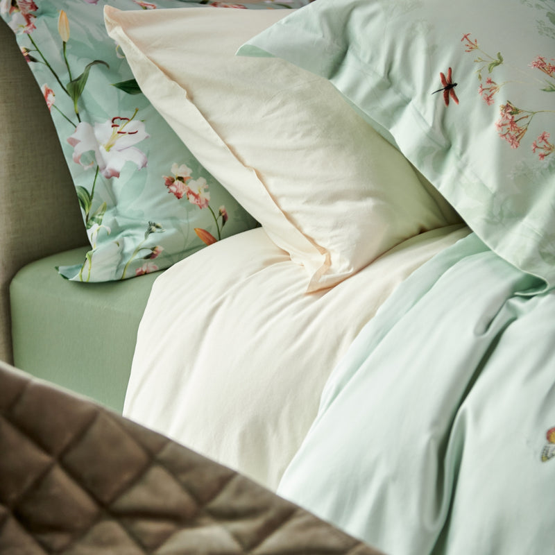 GARDENIA dekbedovertrekset | smoke green