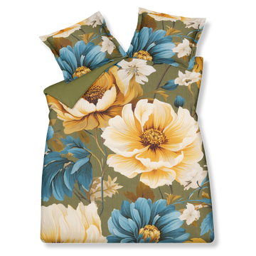 GOLD RUSH dekbedovertrekset | martini olive GOLD RUSH dekbedovertrekset | martini olive