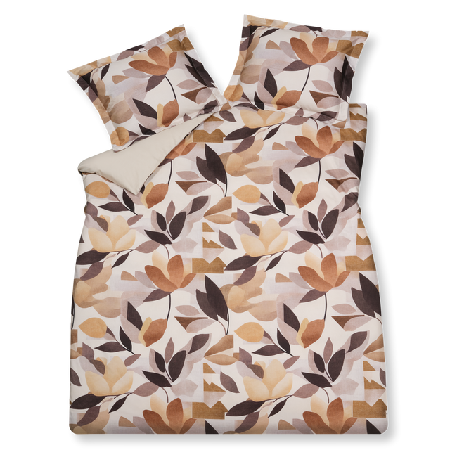 AUTUMN FERN XL dekbedovertrekset | taupe AUTUMN FERN XL dekbedovertrekset | taupe