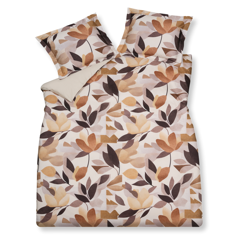 AUTUMN FERN dekbedovertrekset | taupe