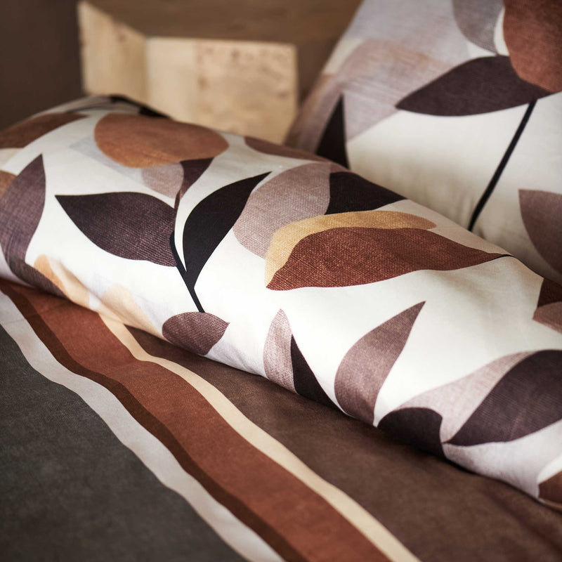 AUTUMN FERN dekbedovertrekset | taupe