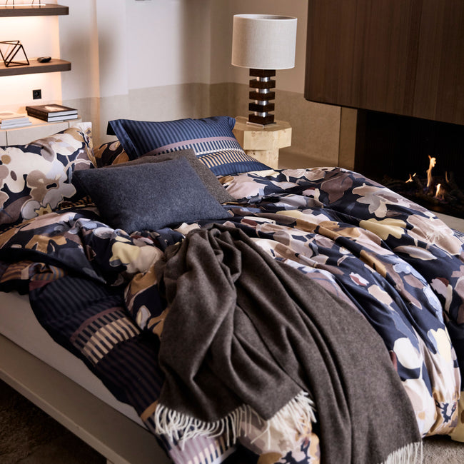 LAVENDER HAZE XL dekbedovertrekset | blue ink LAVENDER HAZE XL dekbedovertrekset | blue ink