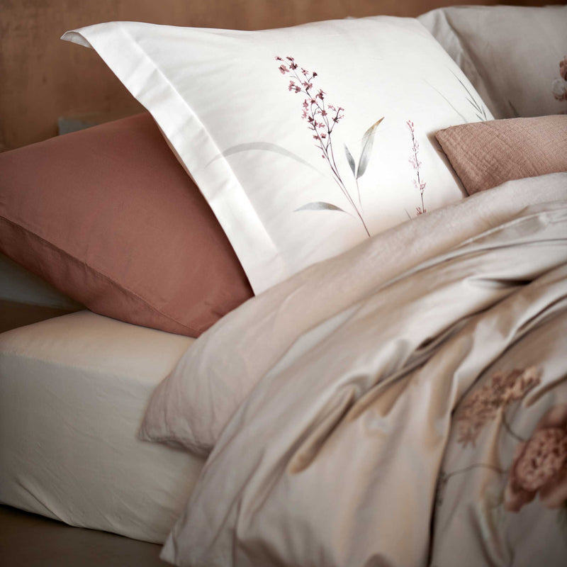 SYLVA dekbedovertrekset | cream tan