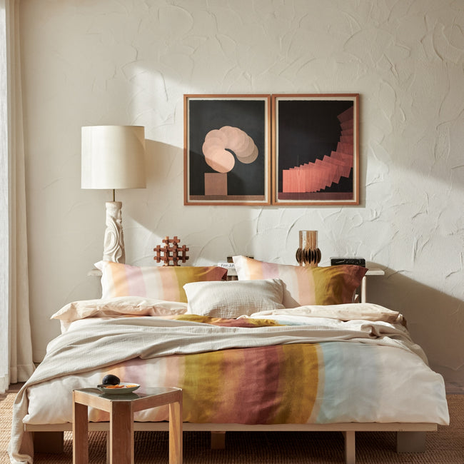 COLORWAVE XL dekbedovertrekset | multi COLORWAVE XL dekbedovertrekset | multi